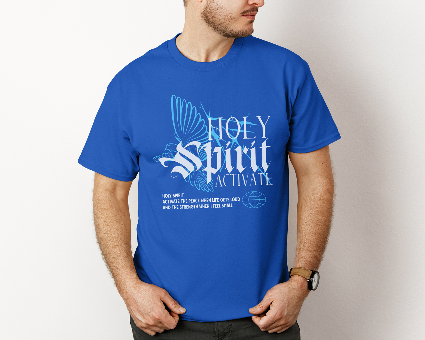 Holy Spirit Activate Heavy Cotton Tee