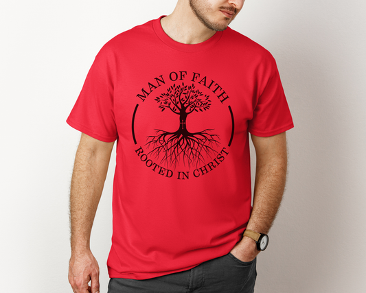 Man of Faith Heavy Cotton Tee