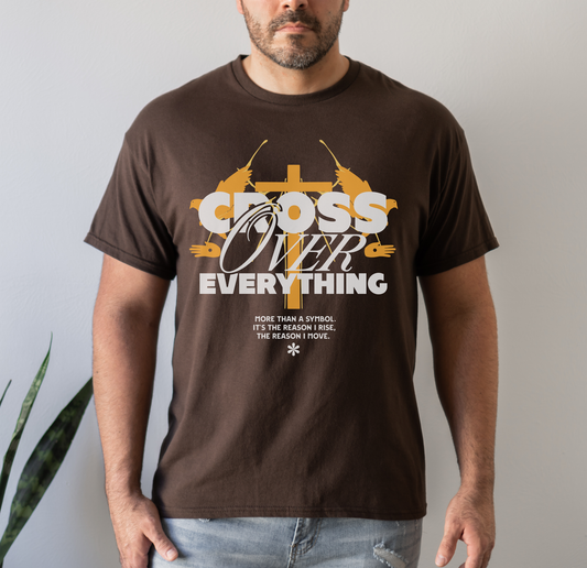 Cross Over Everything Heavy Cotton Tee