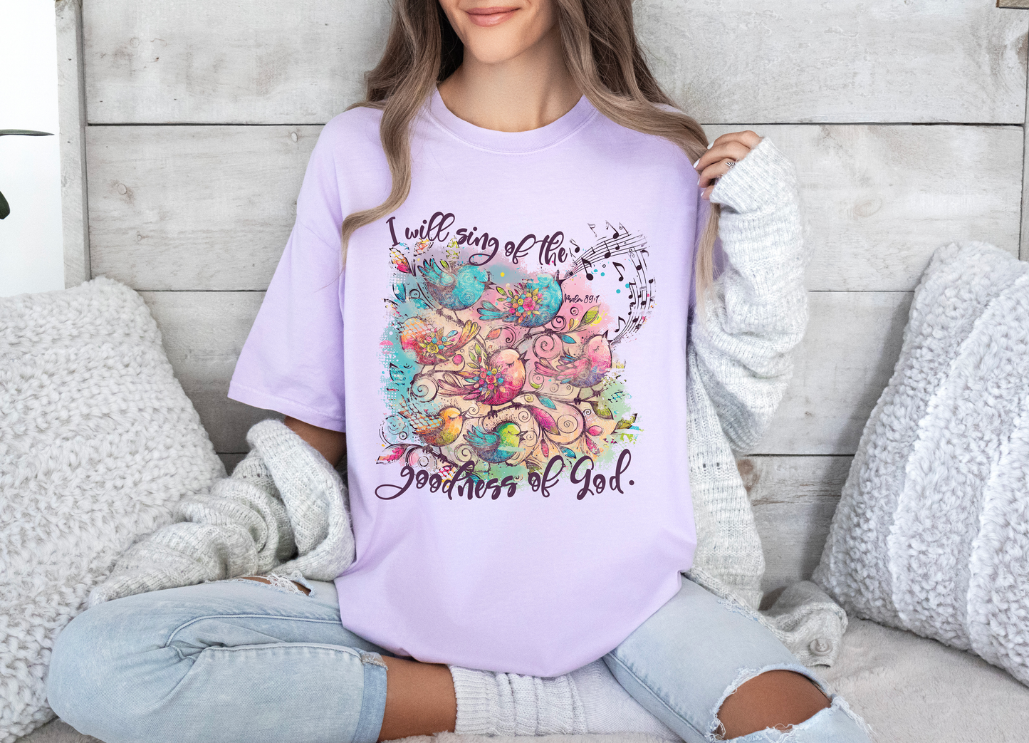 Goodness of God Comfort Colors Shirt