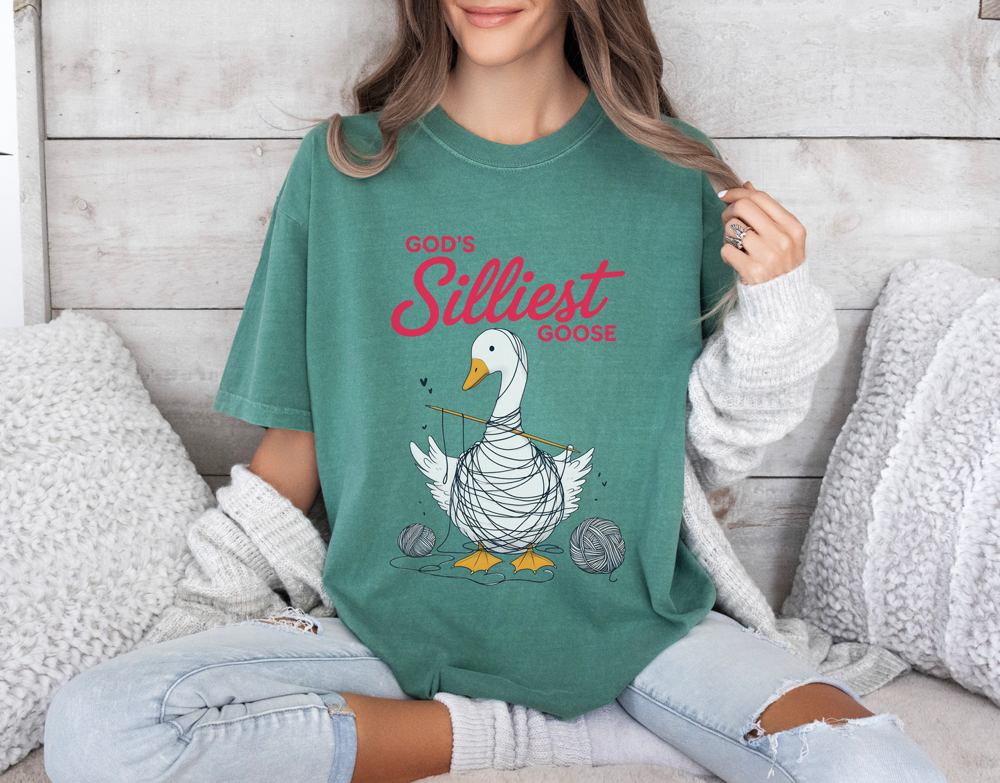 God's Silliest Goose Comfort Colors Shirt