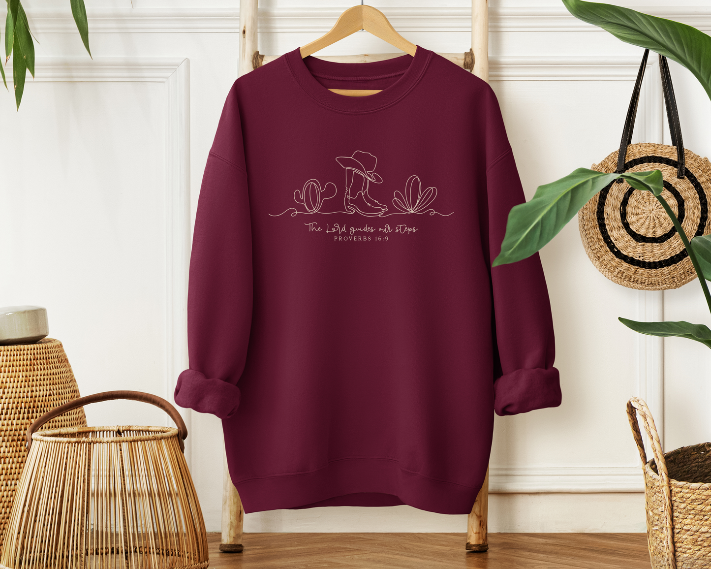The Lord Guides Our Steps Sweatshirt