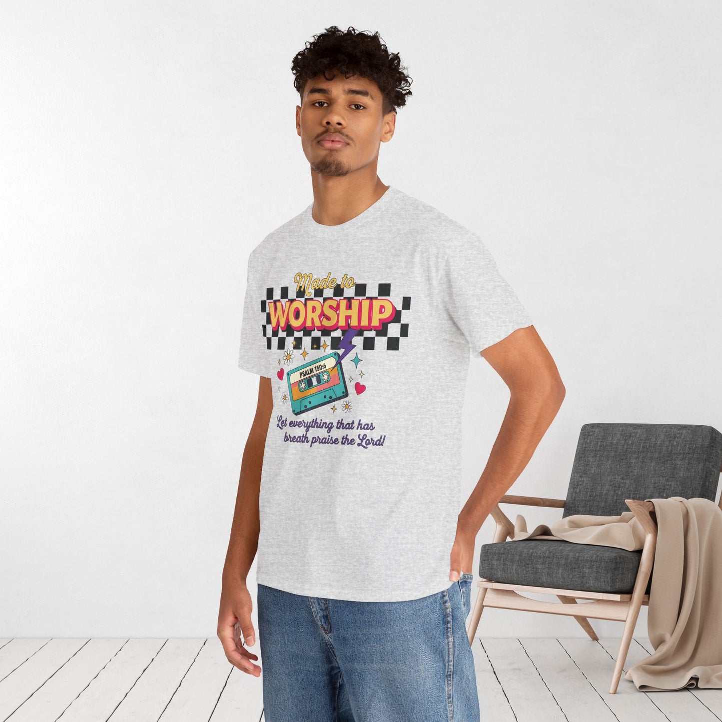 Made to Worship Heavy Cotton Tee