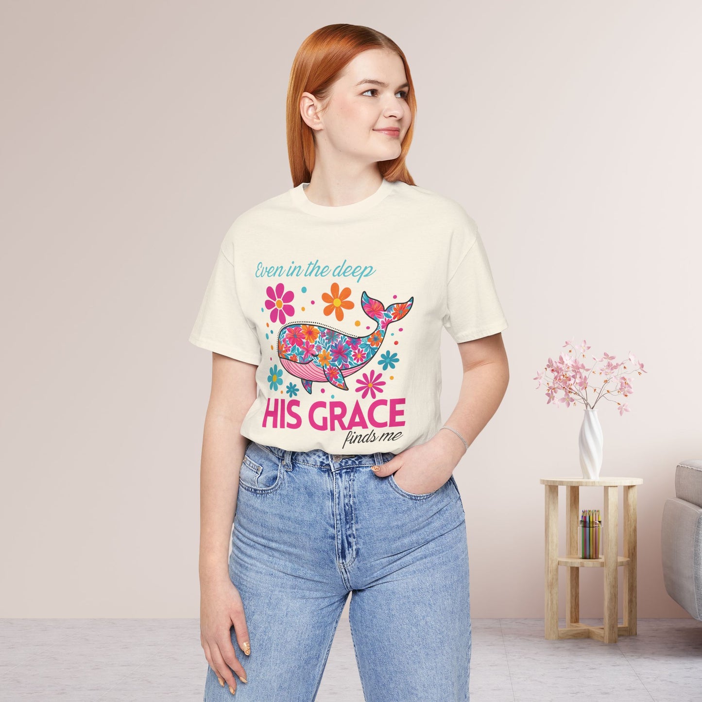 Grace Runs Deep Soft Cotton Tee