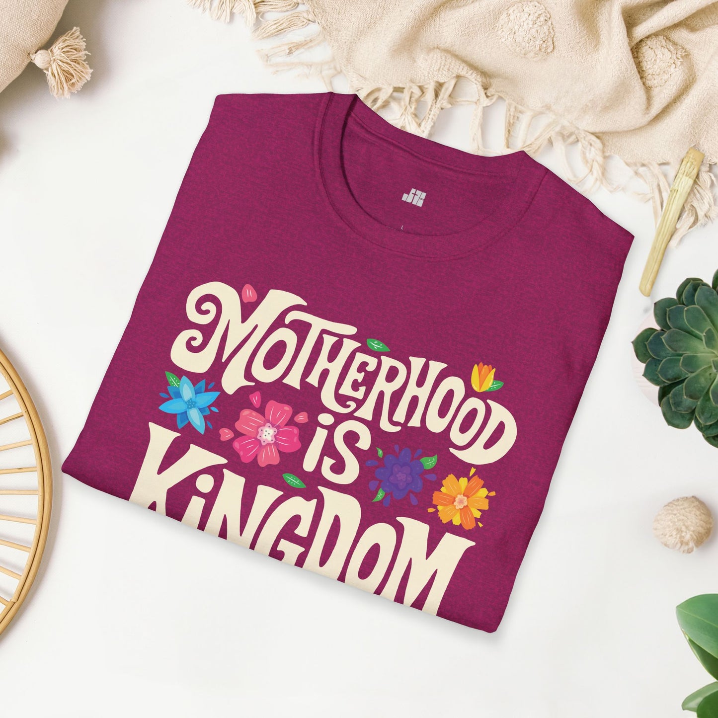 Motherhood is Kingdom Work Softstyle T-shirt