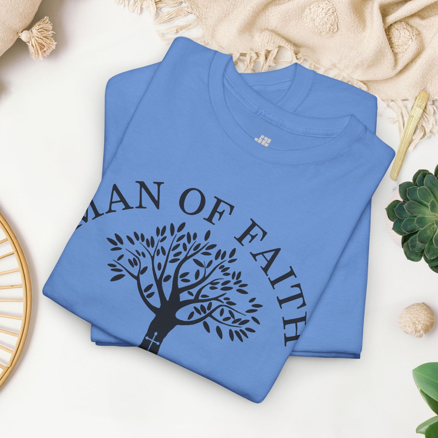 Man of Faith Heavy Cotton Tee