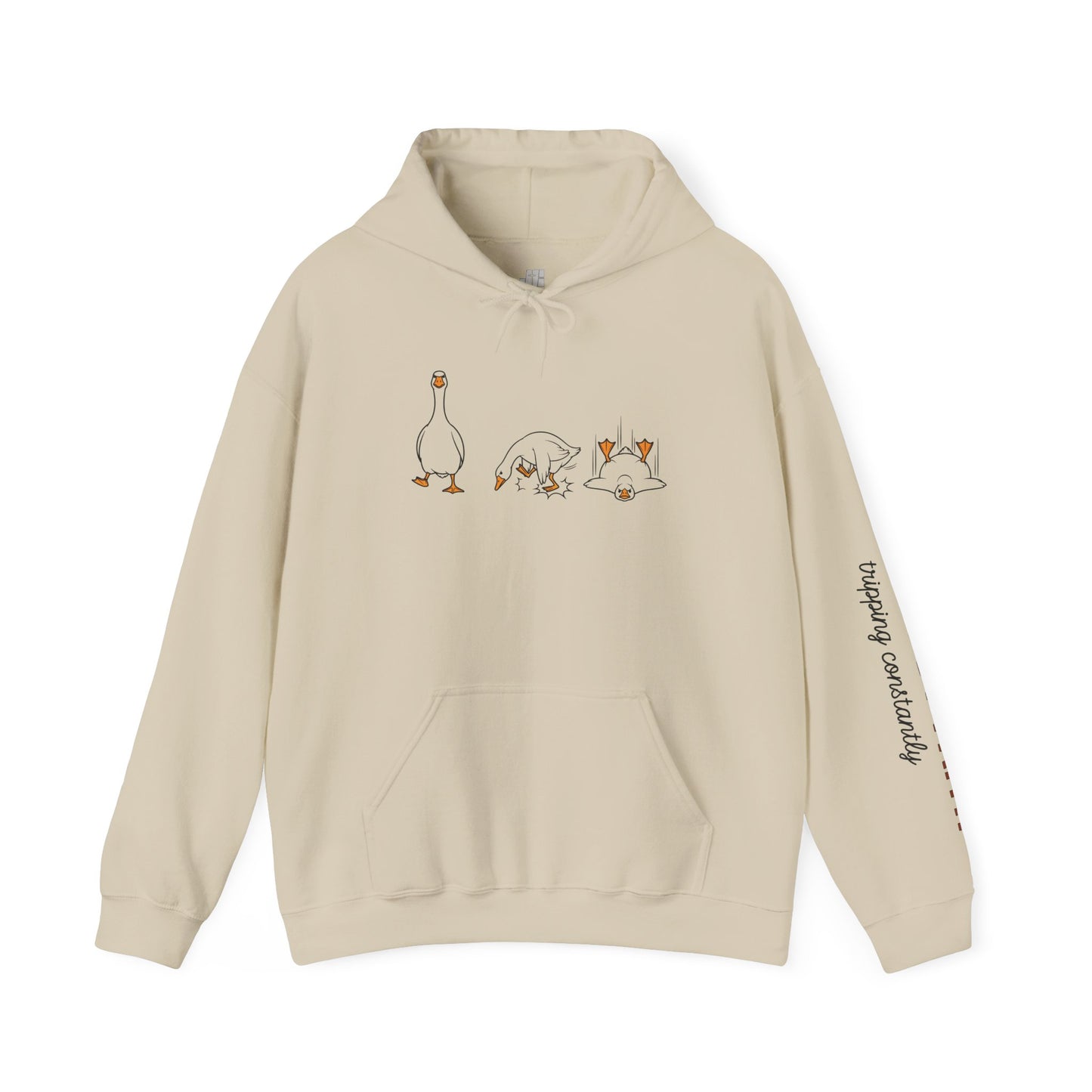 Walking By Faith Tripping Constantly Hoodie