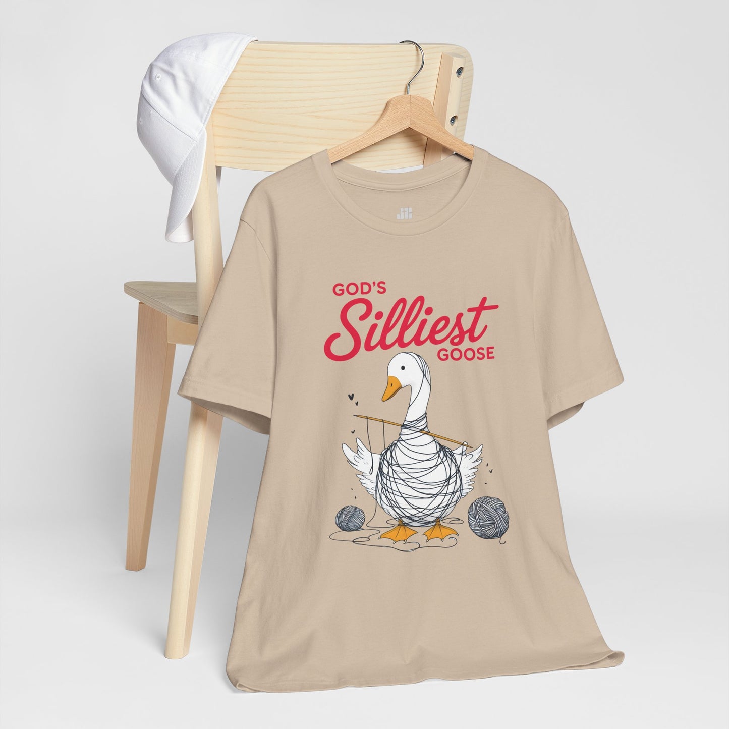 God's Silliest Goose Soft Cotton Tee - Christian Shirt