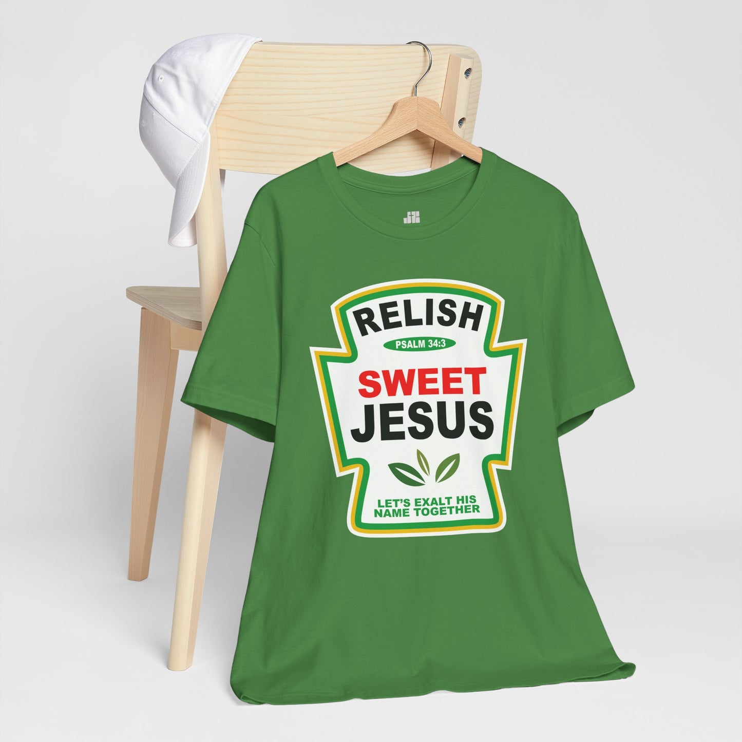 Relish Sweet Jesus Soft Cotton Tee - Psalm 34:3