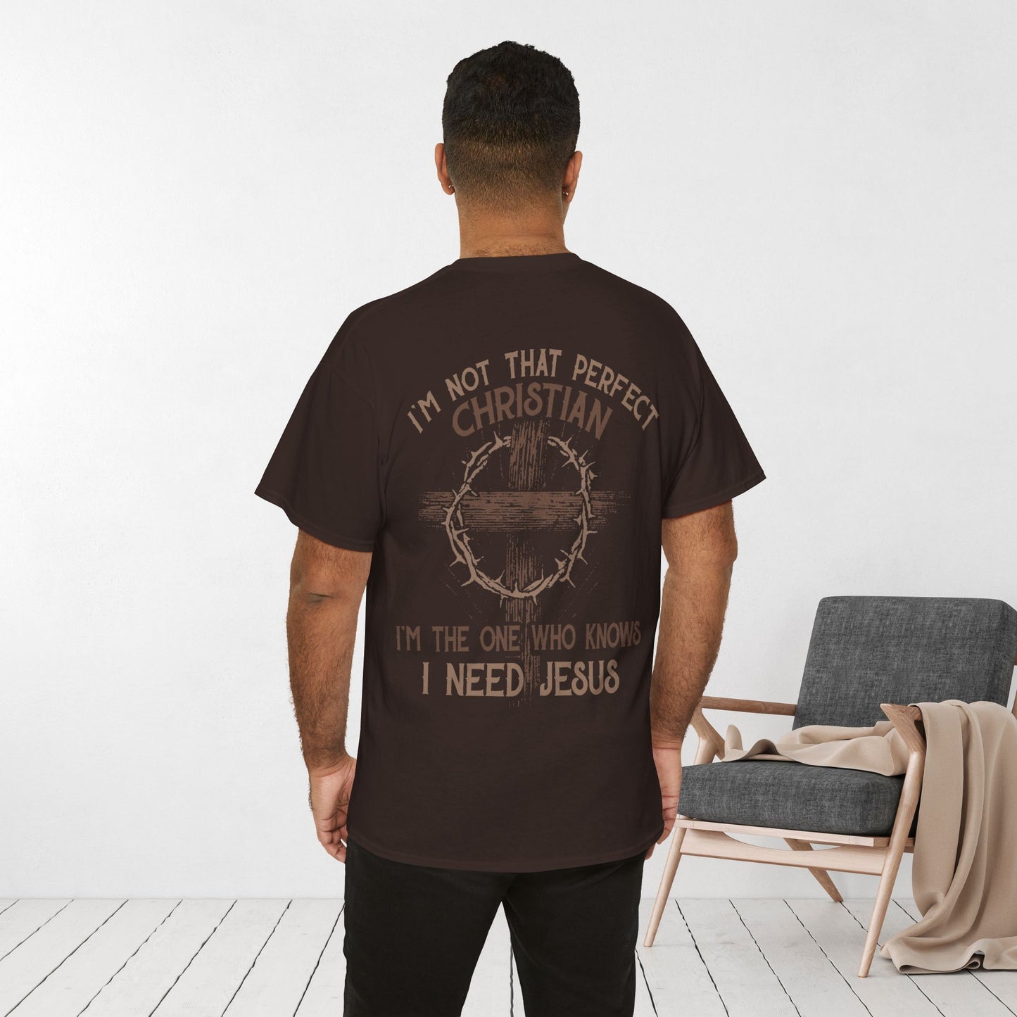 I'm Not The Perfect Christian Heavy Cotton Tee
