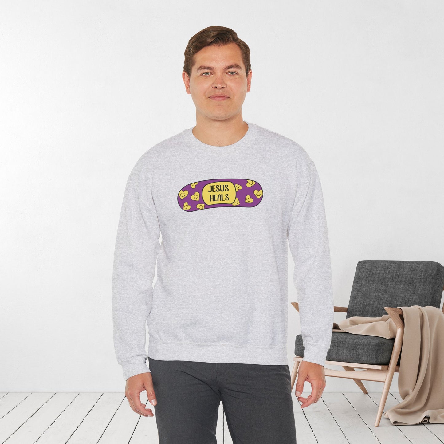 Jesus Heals Sweatshirt