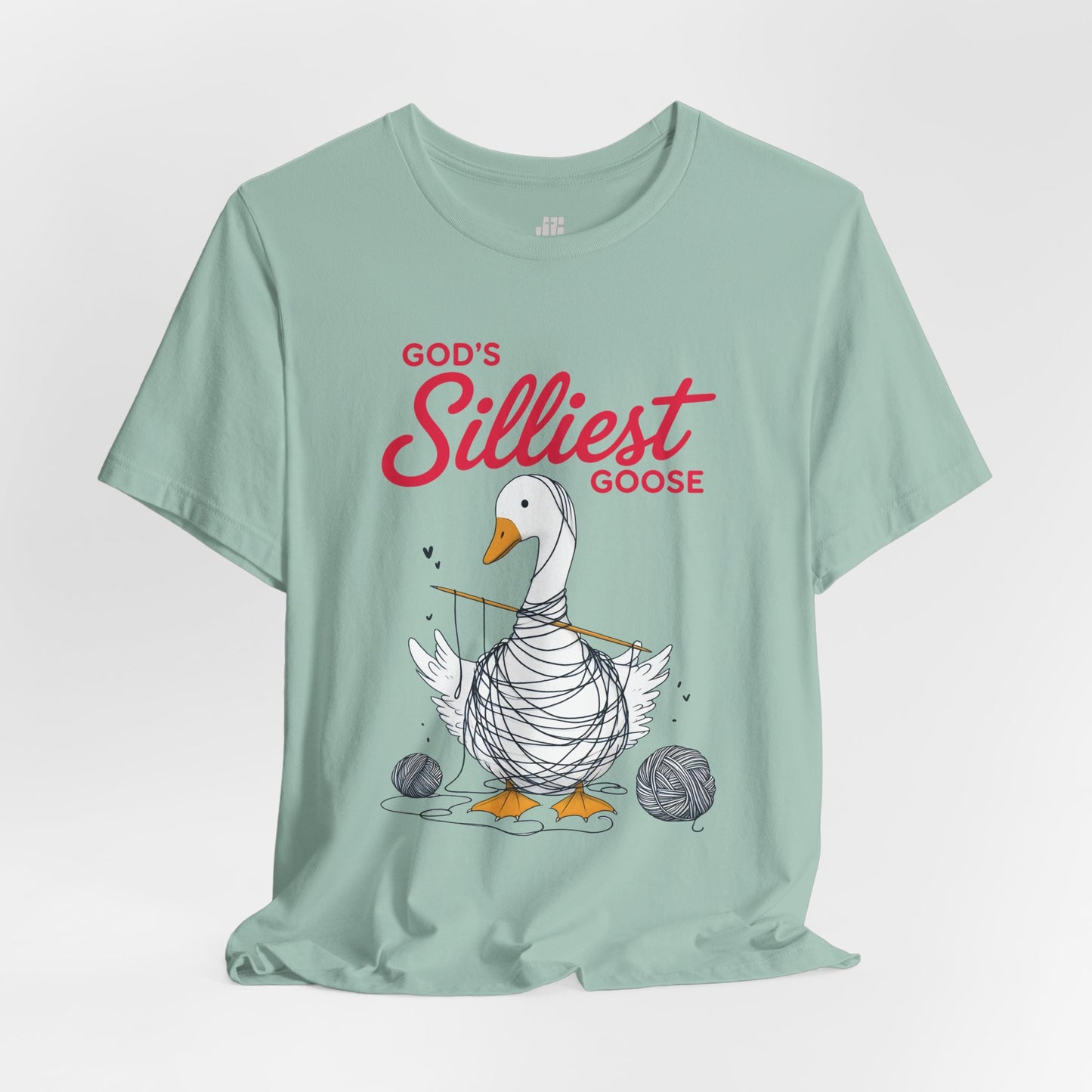 God's Silliest Goose Soft Cotton Tee - Christian Shirt