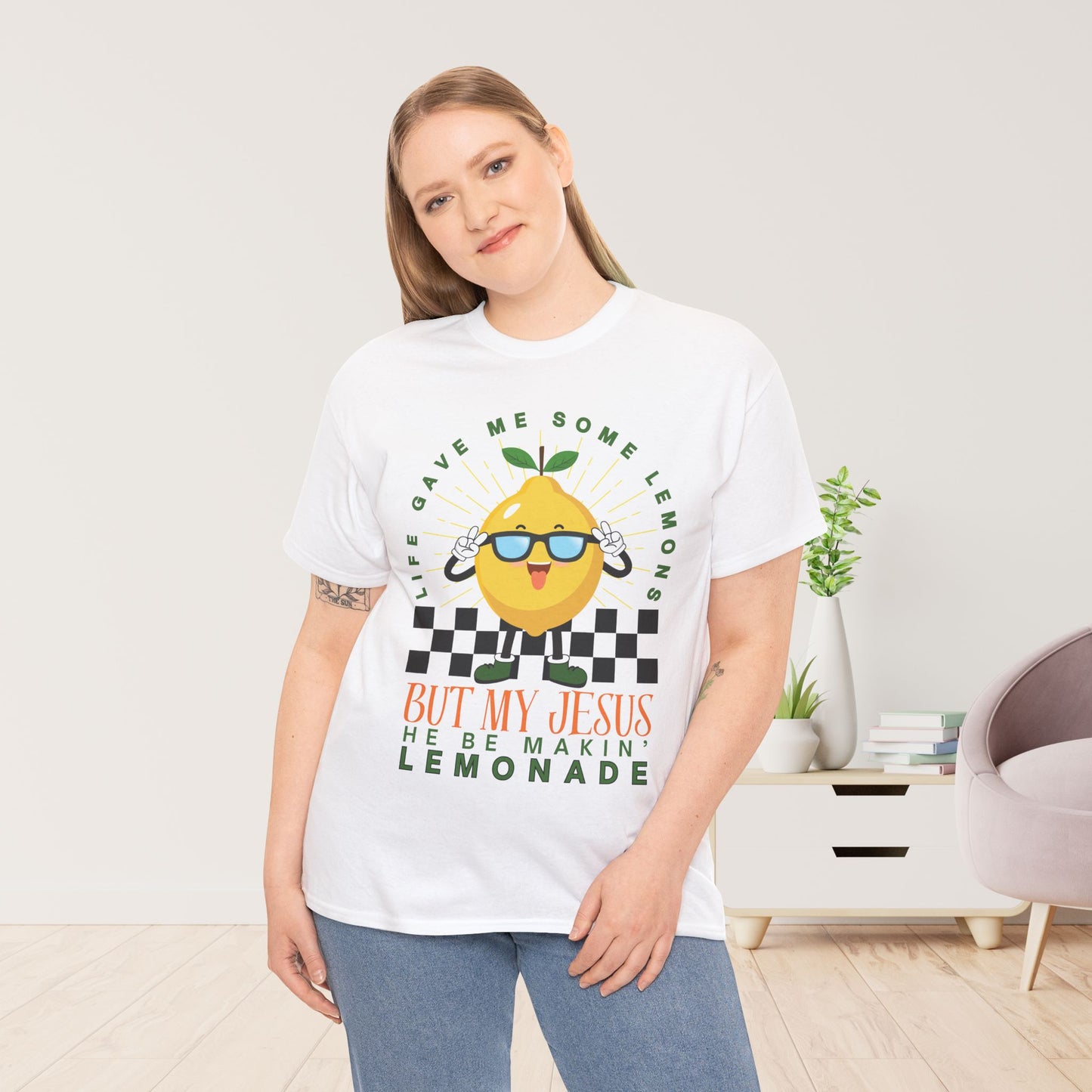 Life Game Me Lemons Heavy Cotton Tee