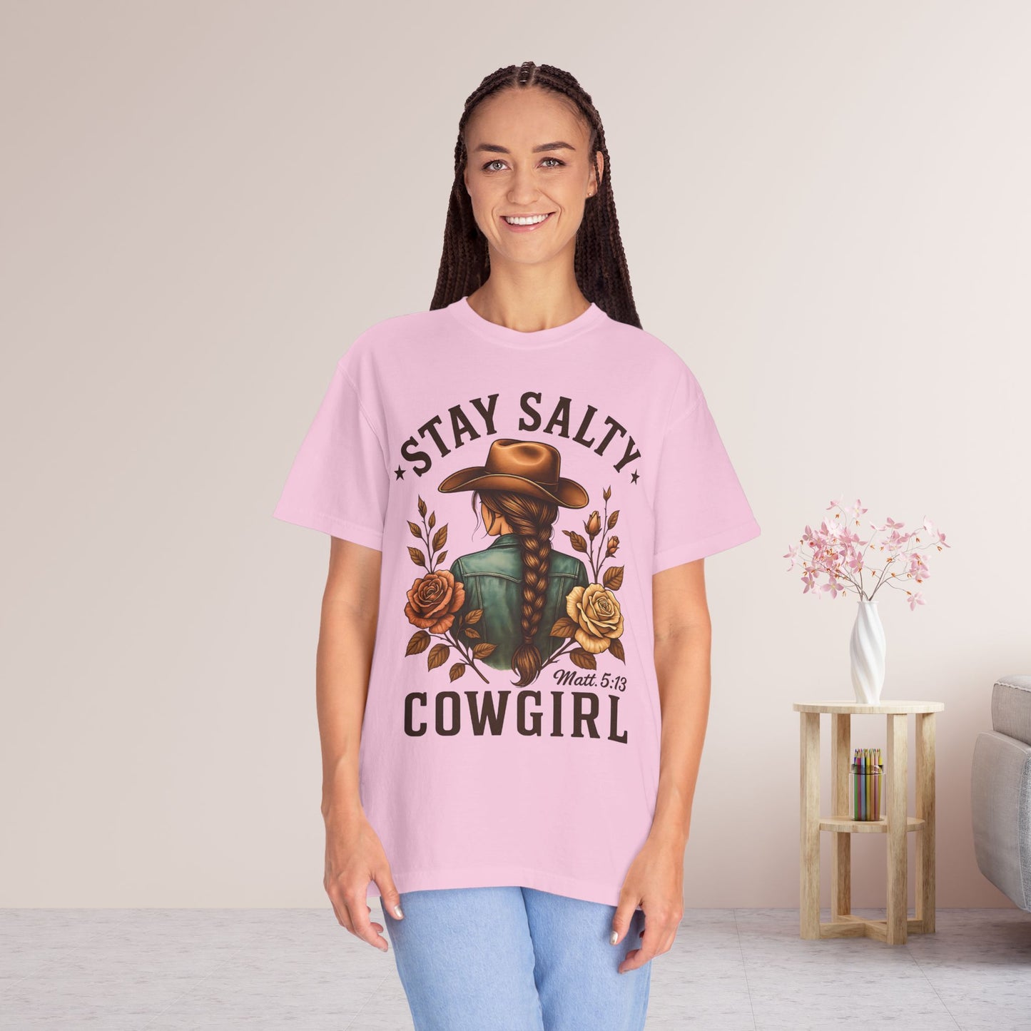 Stay Salty Cowgirl Comfort Colors Shirt