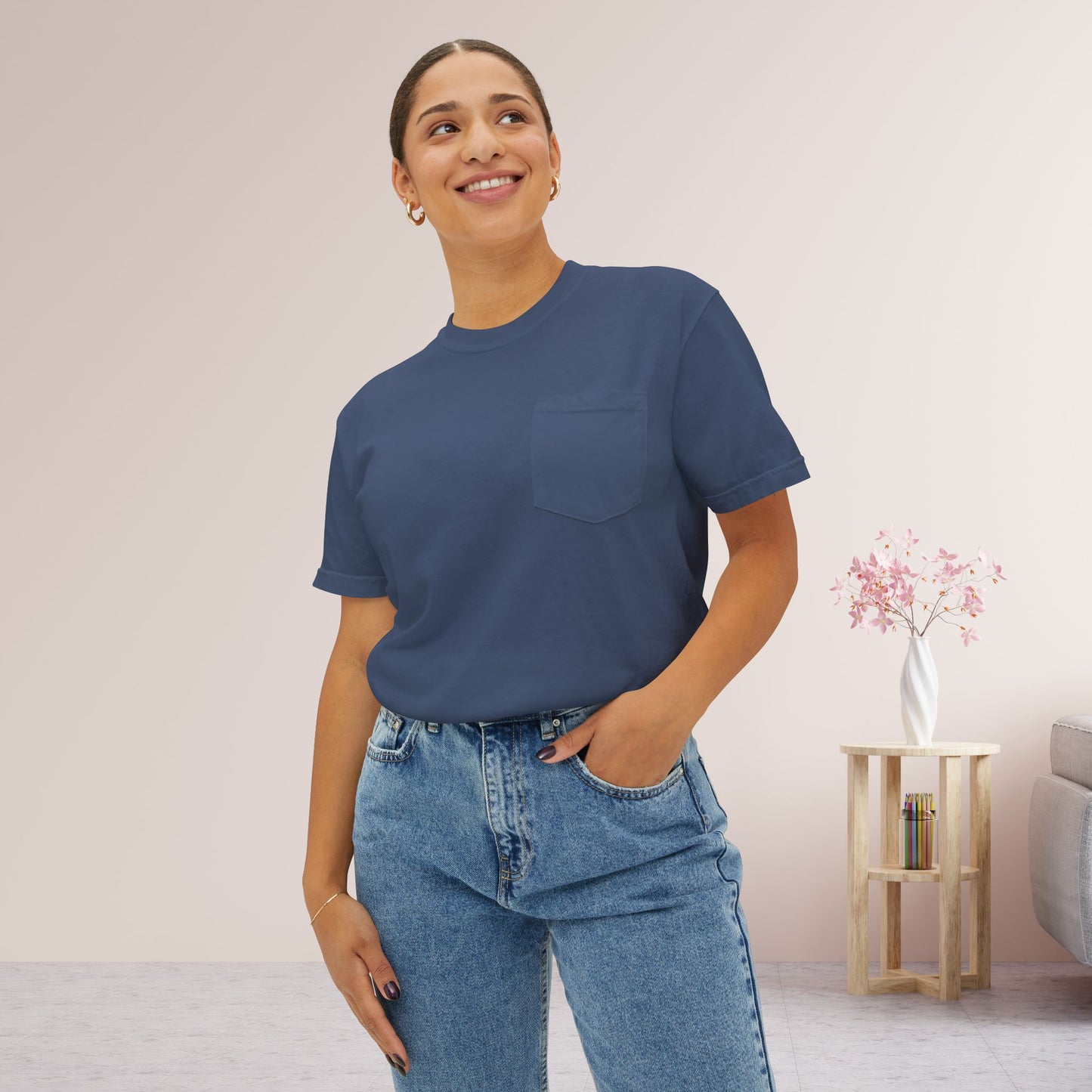 Loved Beyond Measure Comfort Colors Pocket T-Shirt