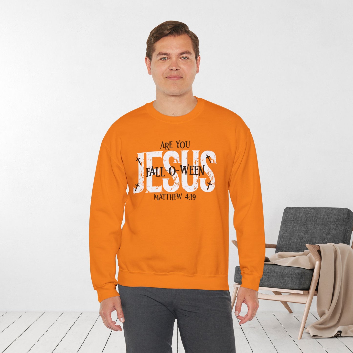 Are You Fall-o-ween Jesus Sweatshirt - Christian Fall Crewneck