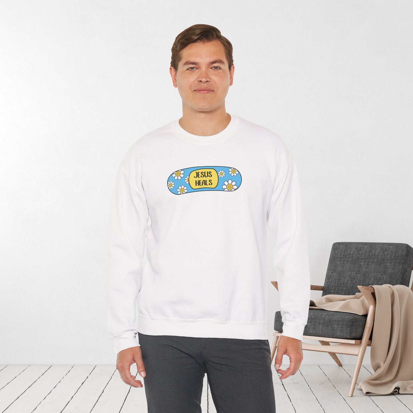 Jesus Heals Sweatshirt