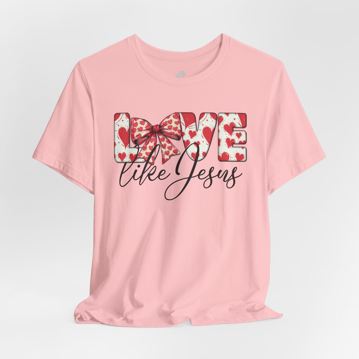 Love Like Jesus Soft Cotton Tee - Christian Shirt