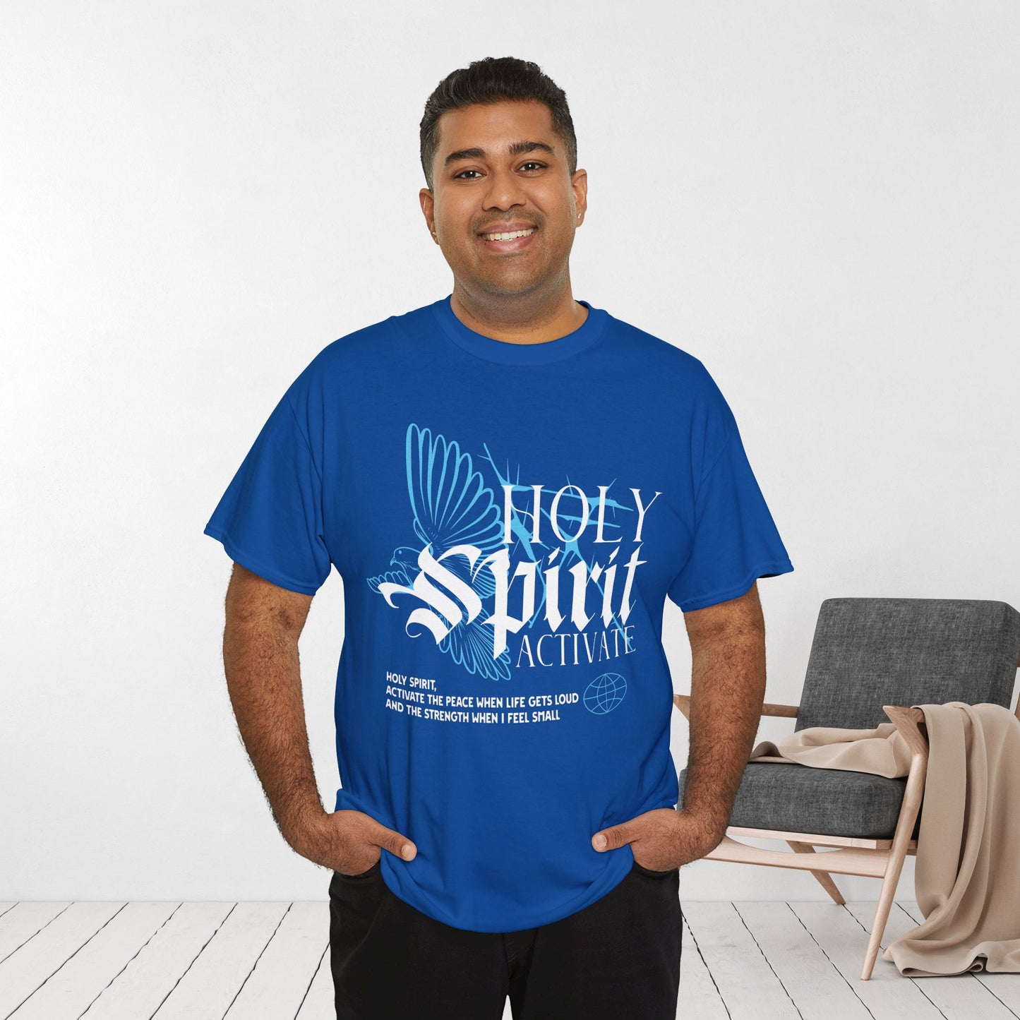 Holy Spirit Activate Heavy Cotton Tee