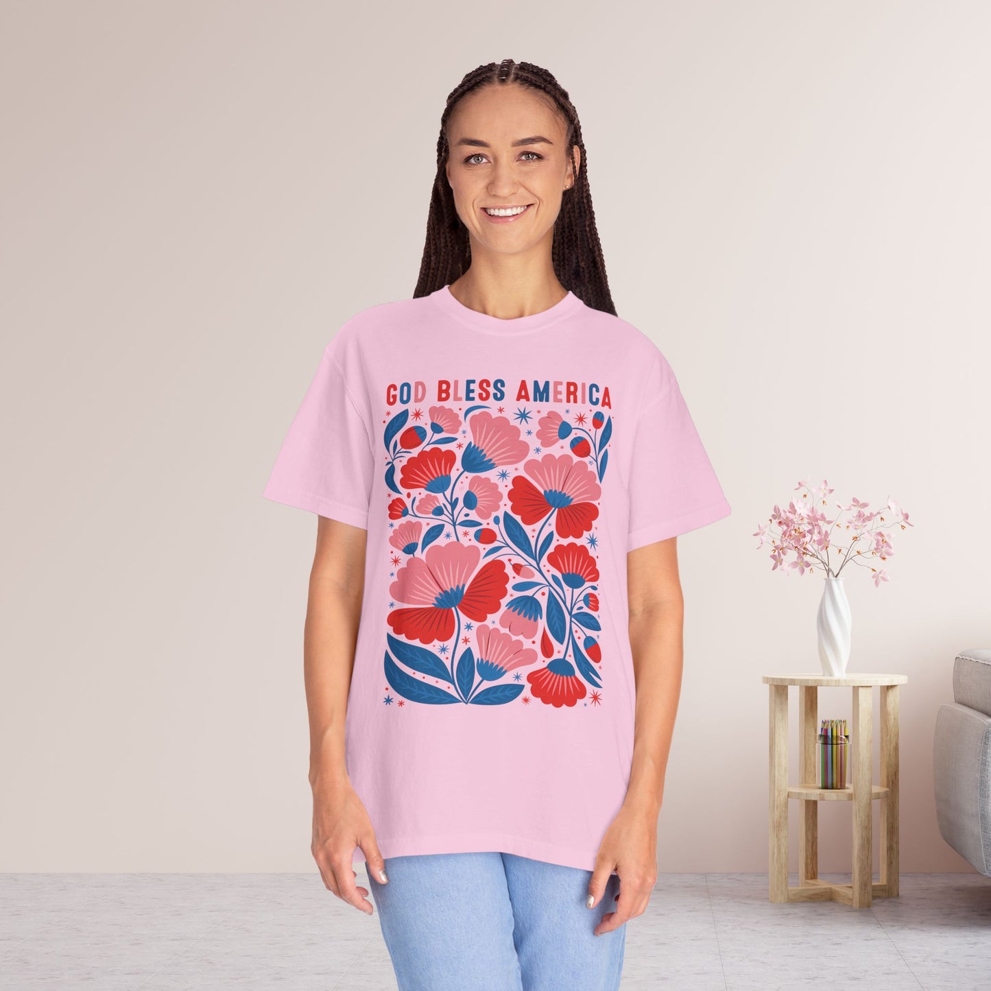 God Bless America Comfort Colors Shirt