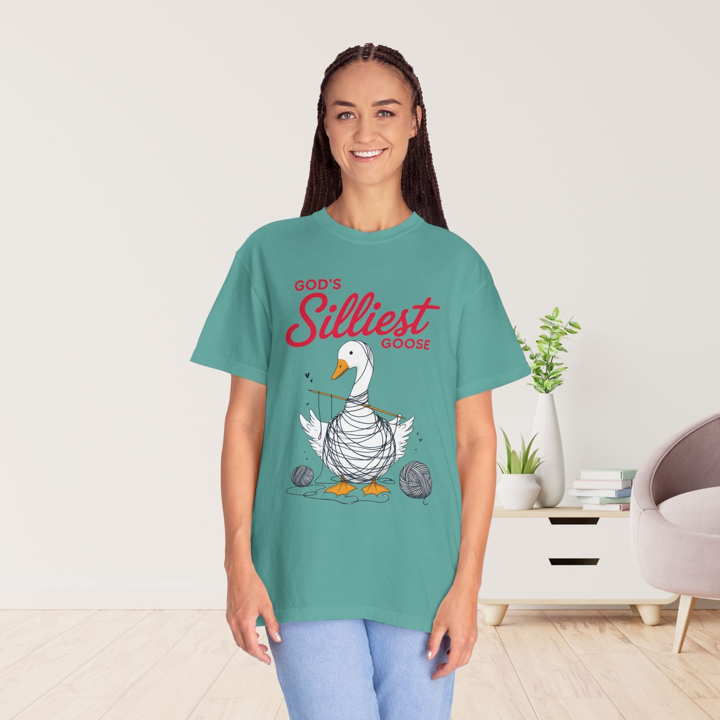 God's Silliest Goose Comfort Colors Shirt