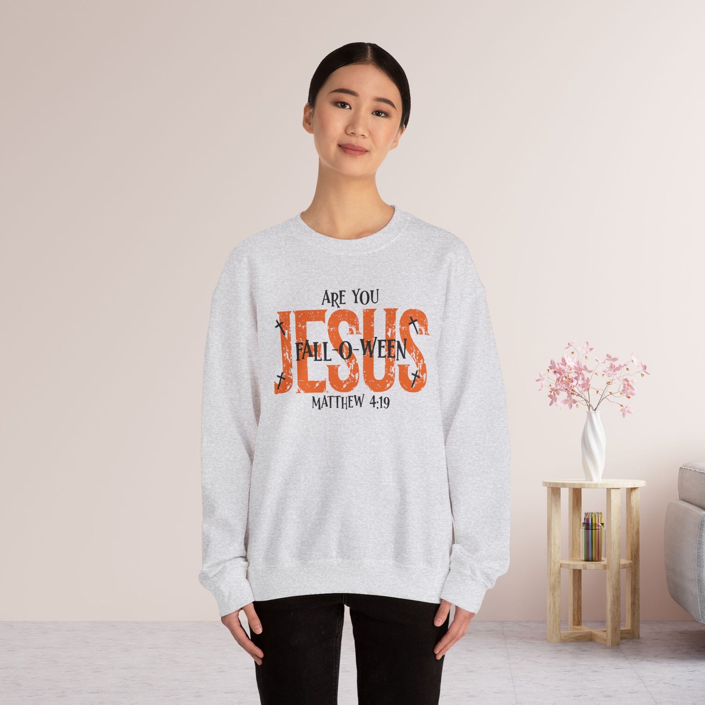 Are You Fall-o-ween Jesus Sweatshirt - Christian Fall Crewneck