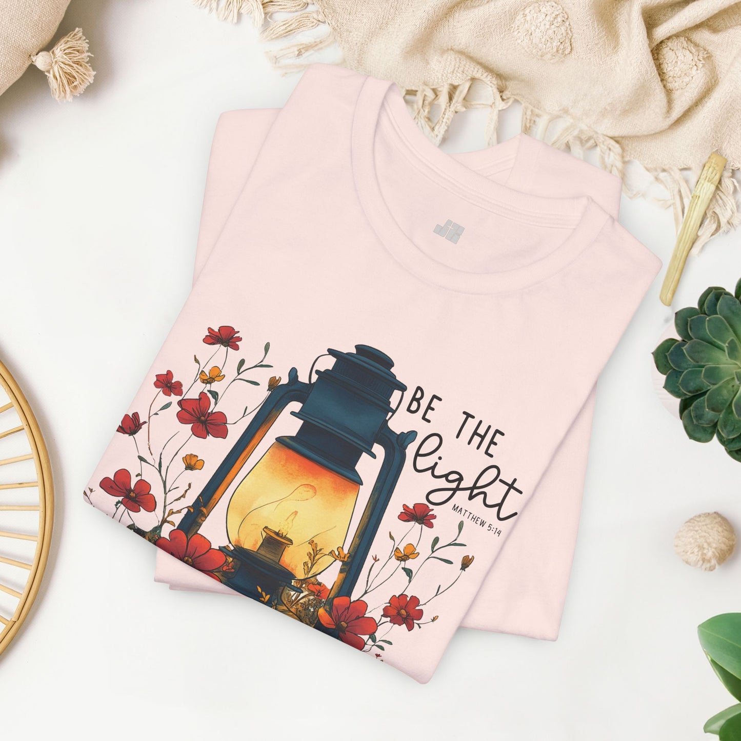 Be The Light Soft Cotton Tee