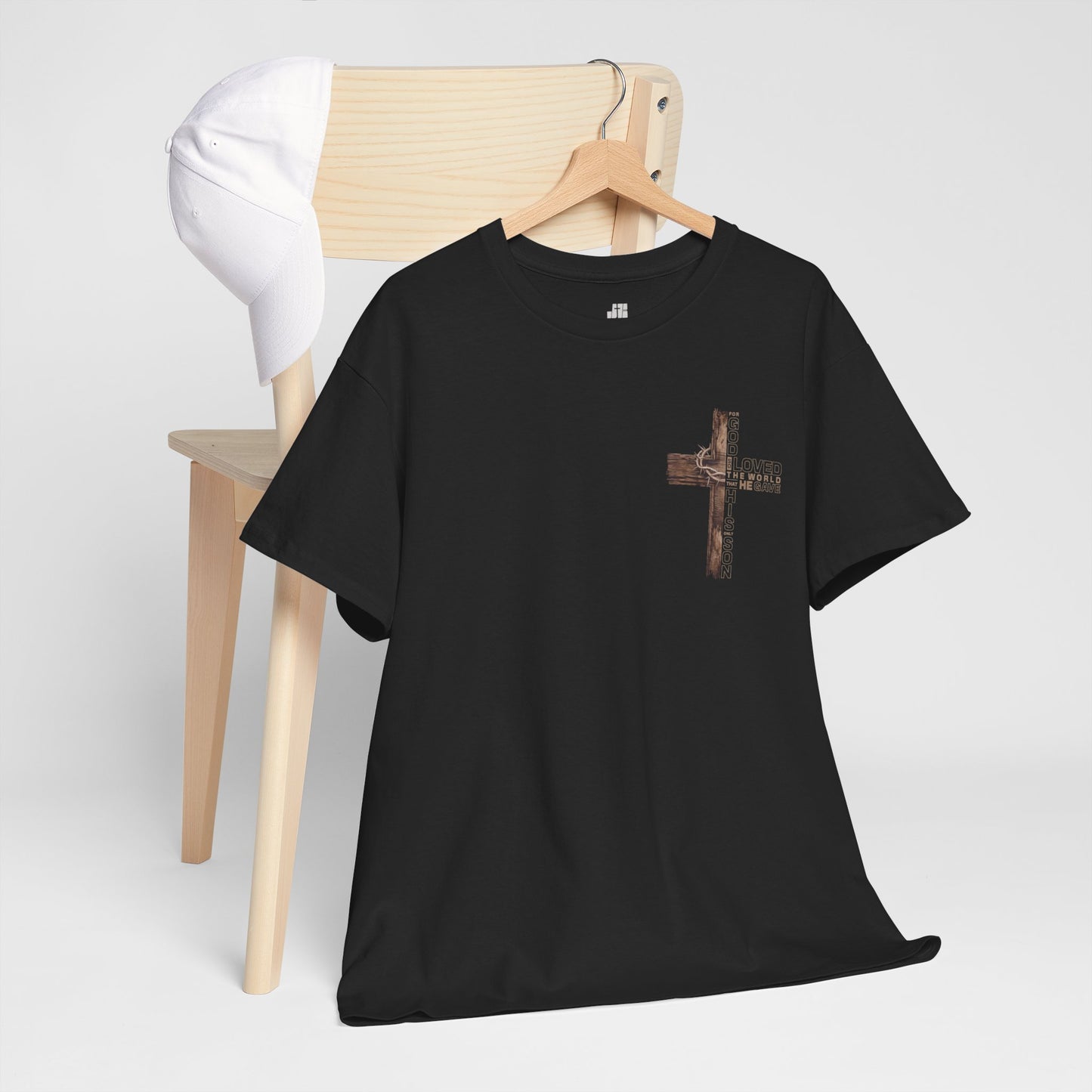 John 3:16 Heavy Cotton Tee