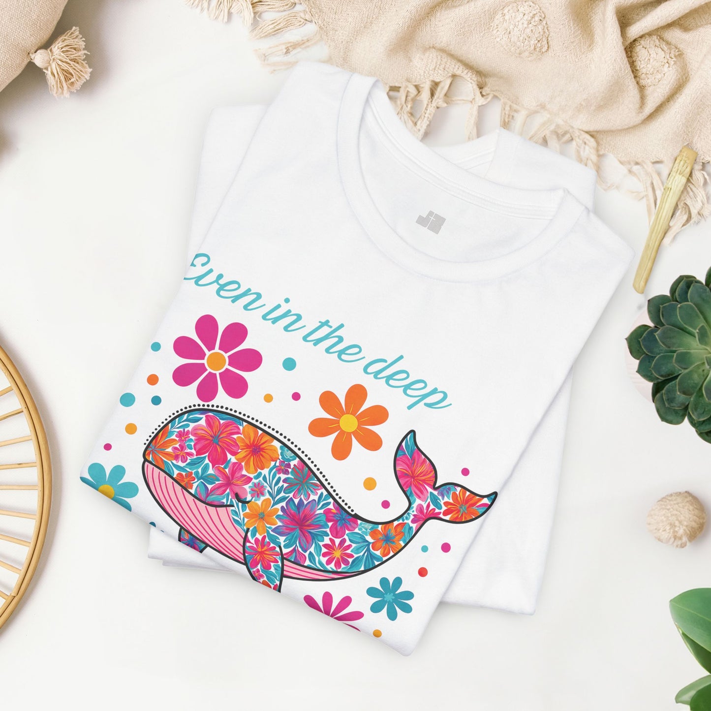 Grace Runs Deep Soft Cotton Tee