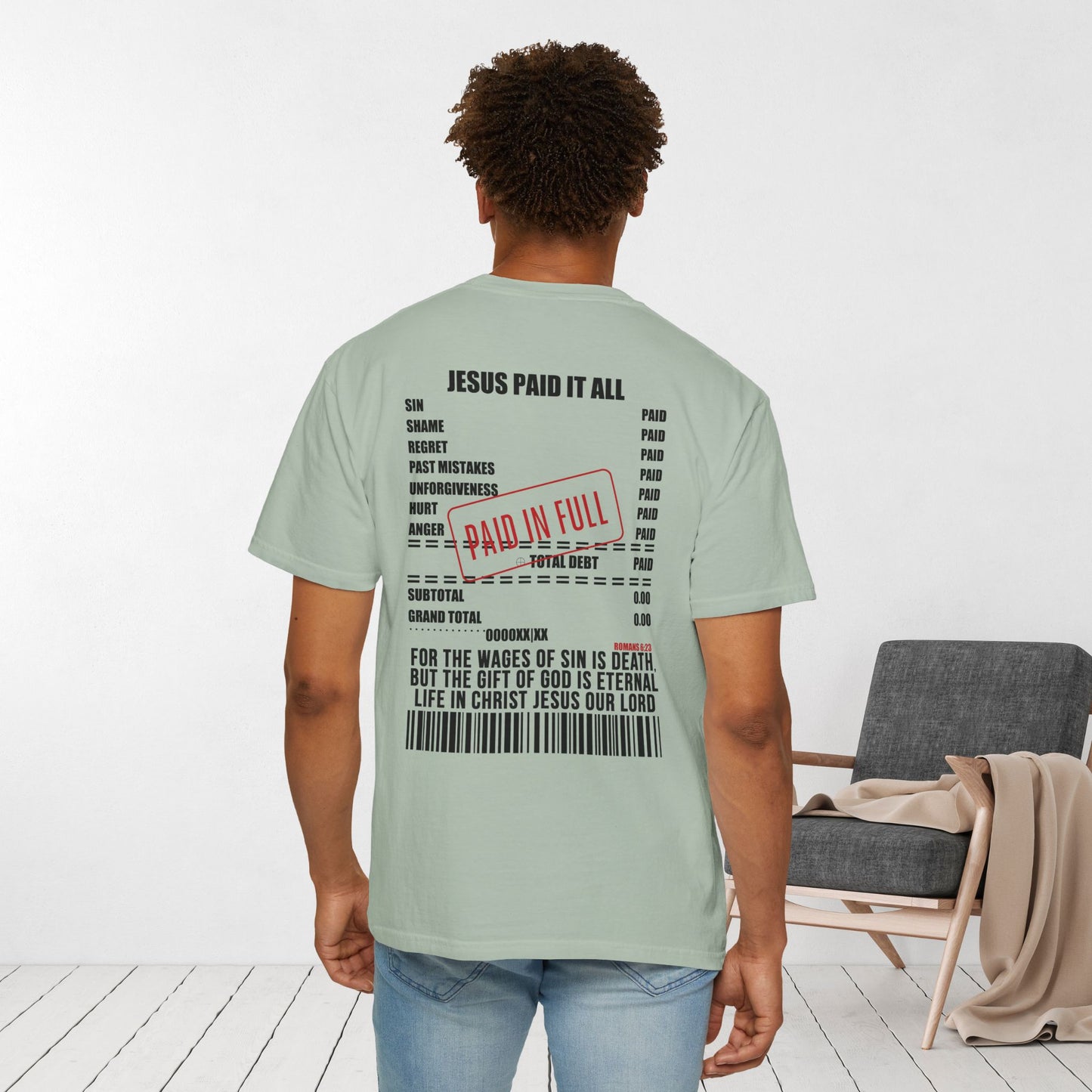 Jesus Paid the Price Comfort Colors Shirt