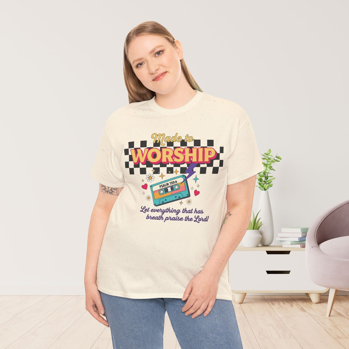 Made to Worship Heavy Cotton Tee