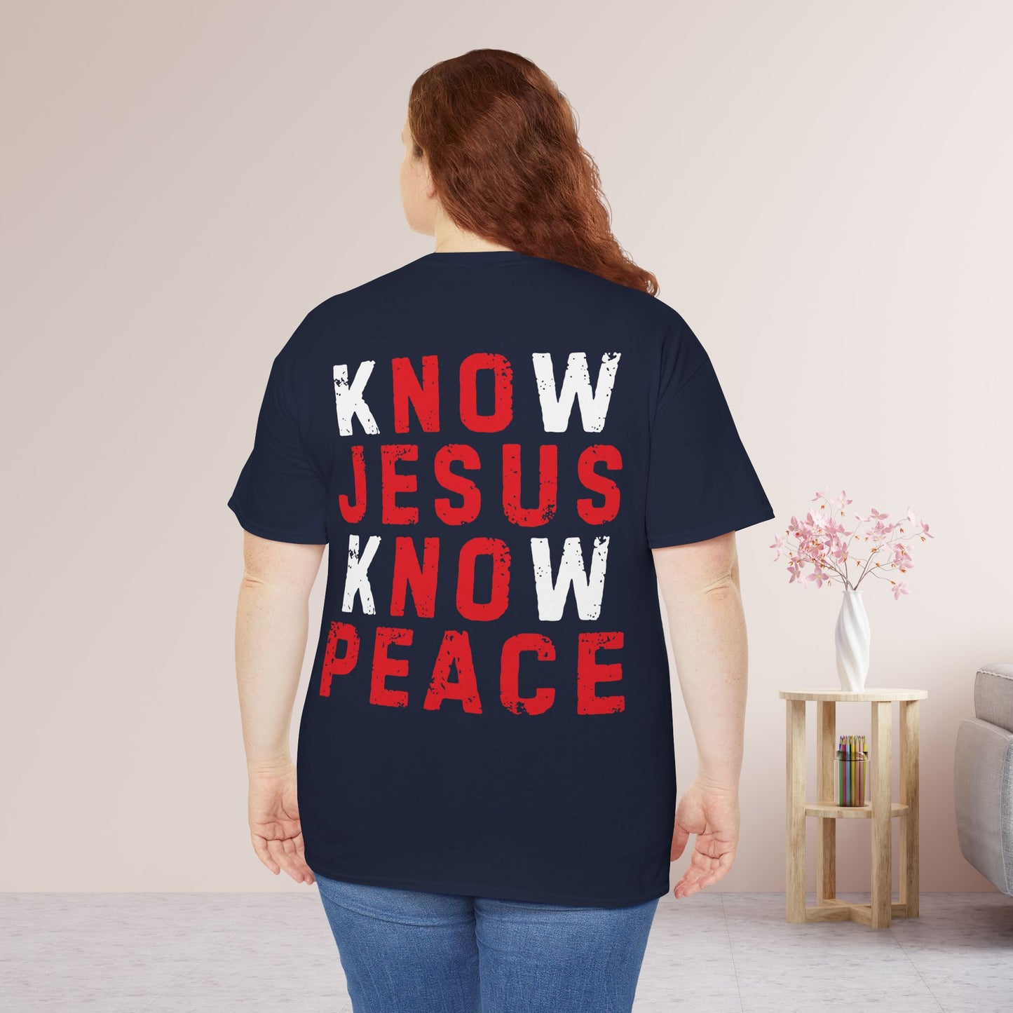 Jesus is Peace Heavy Cotton Tee