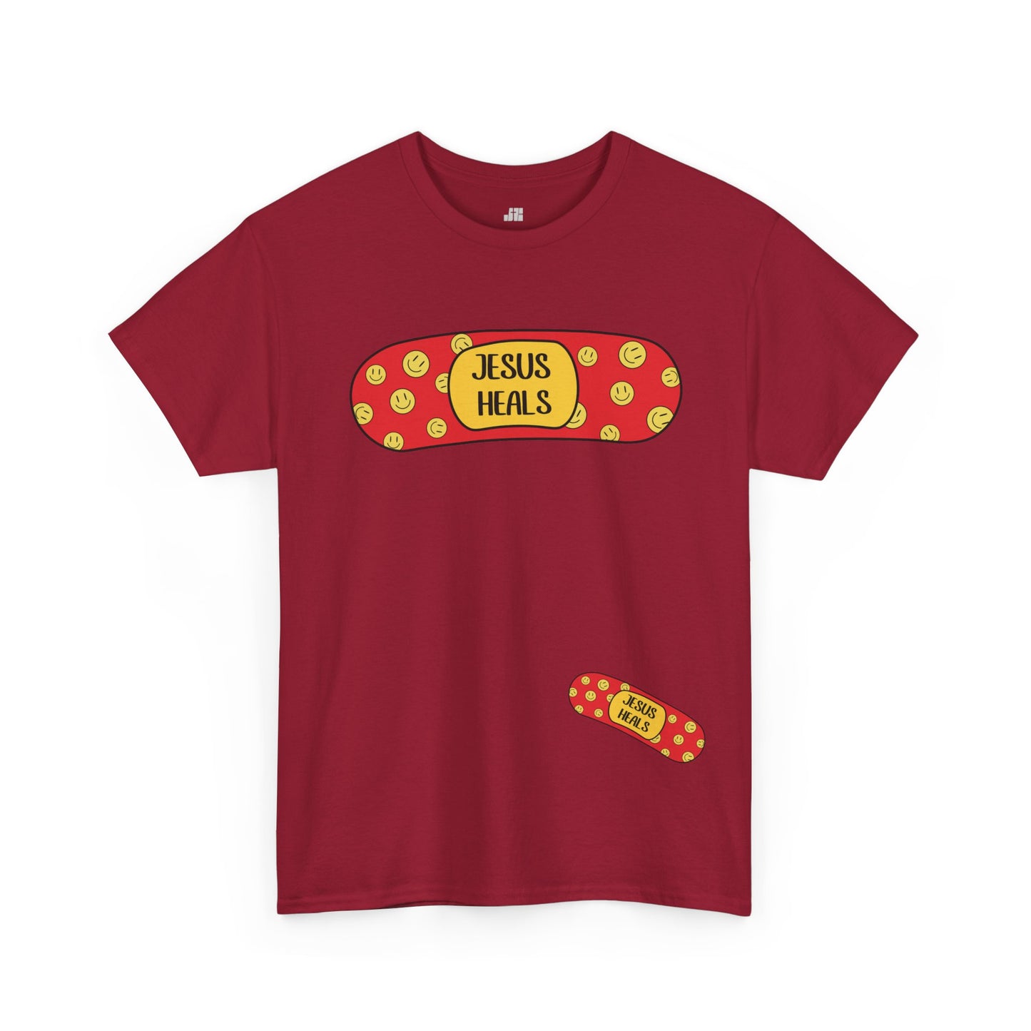 Jesus Heals Heavy Cotton Tee