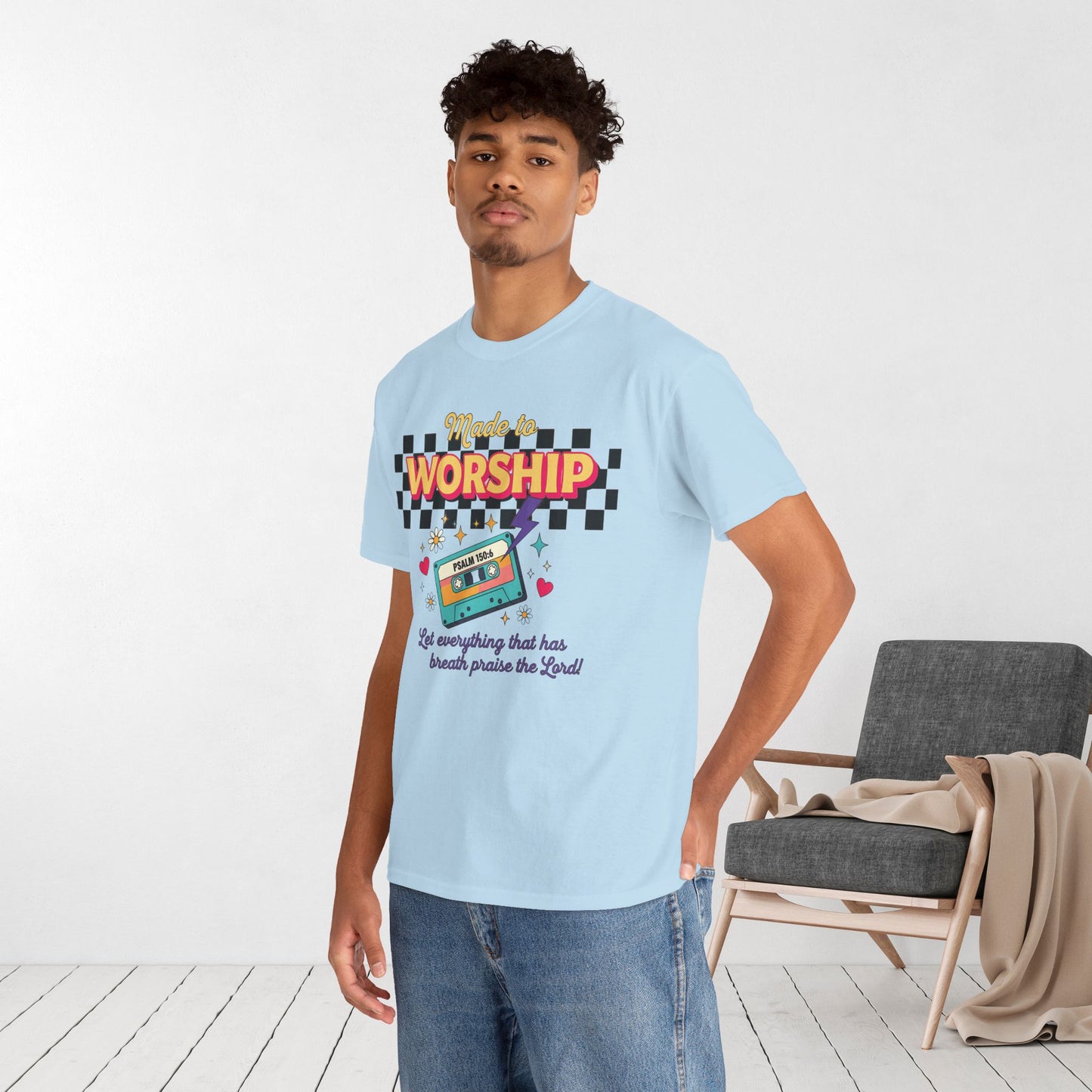 Made to Worship Heavy Cotton Tee
