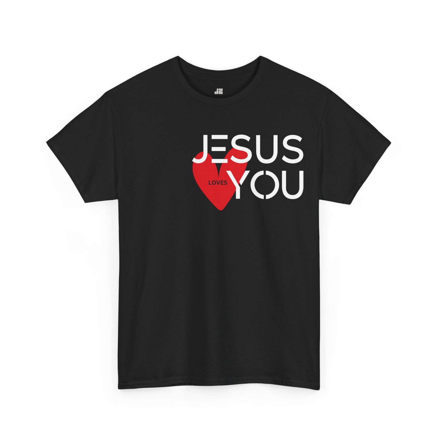 Jesus Loves You Heavy Cotton Tee