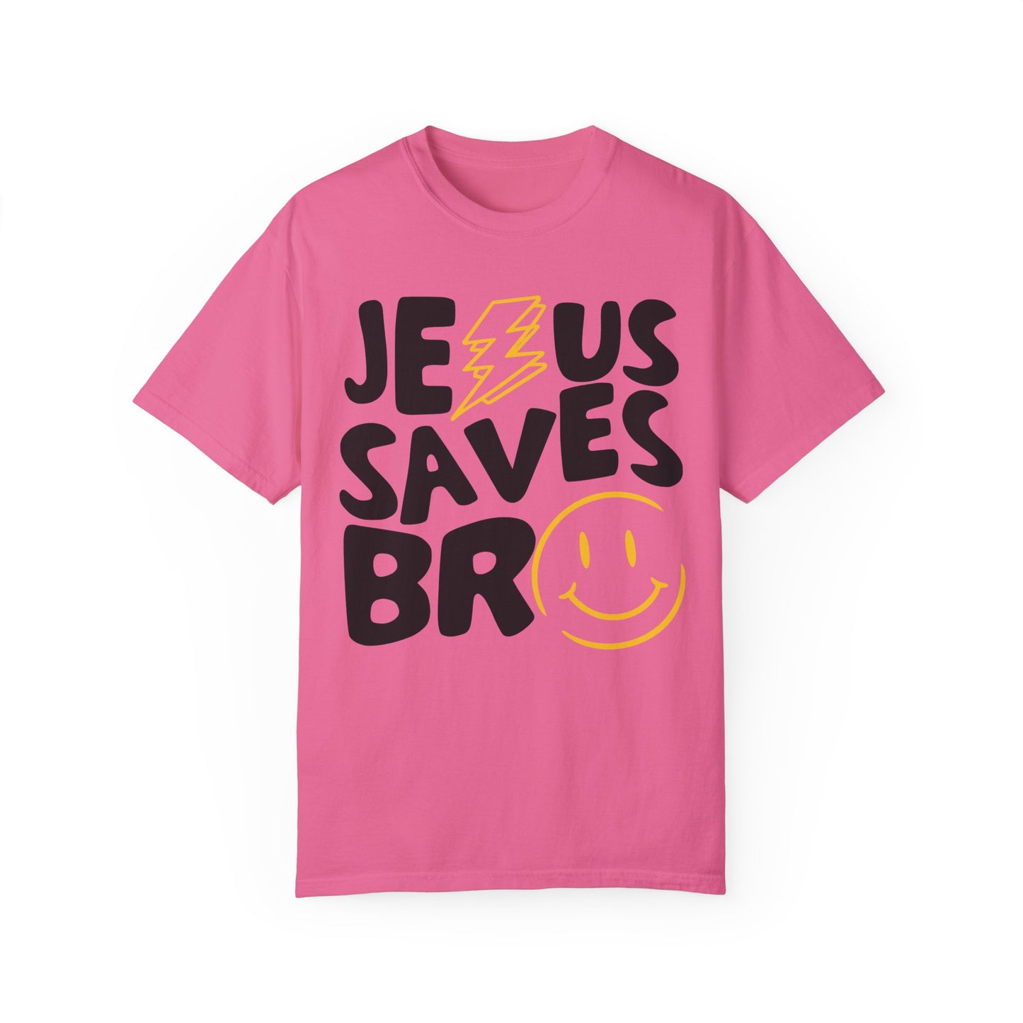 Jesus Saves Bro Comfort Colors Shirt