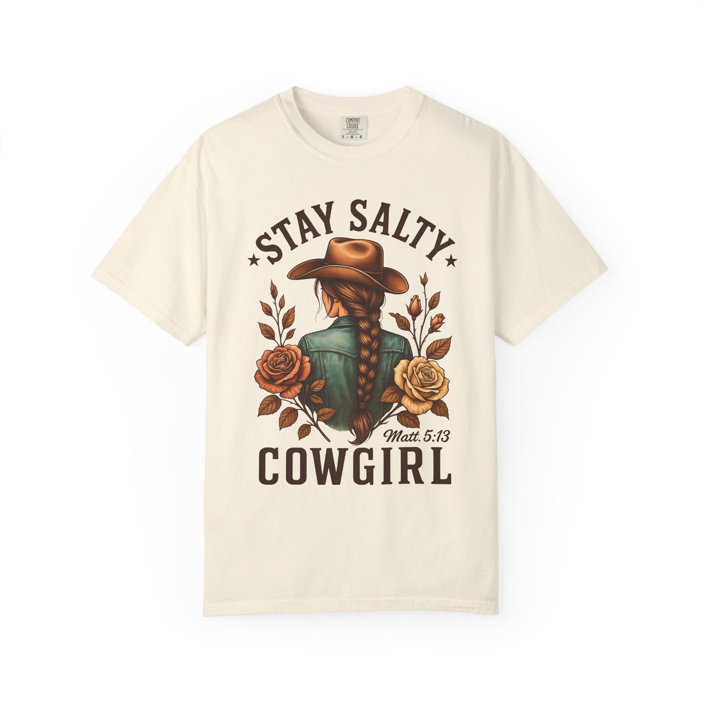 Stay Salty Cowgirl Comfort Colors Shirt