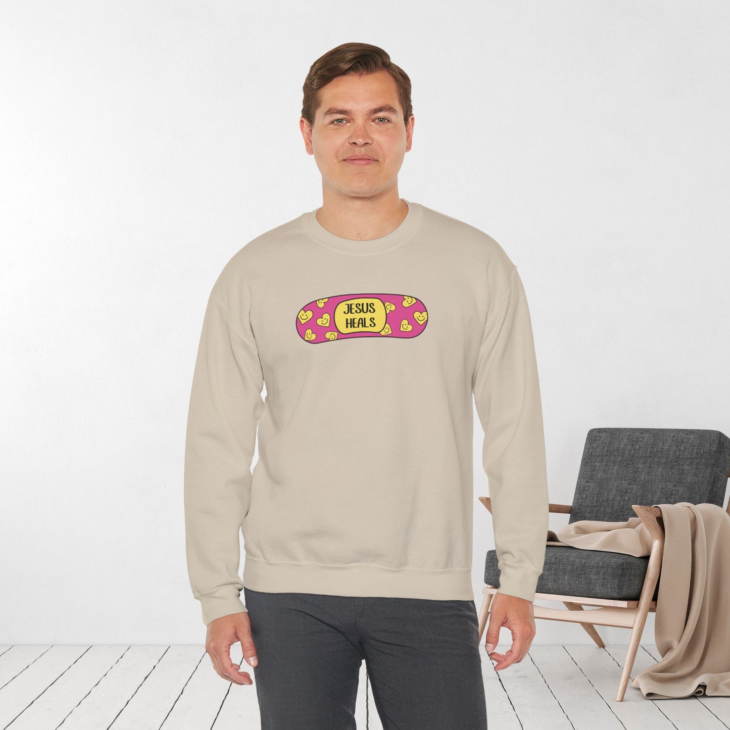 Jesus Heals Sweatshirt
