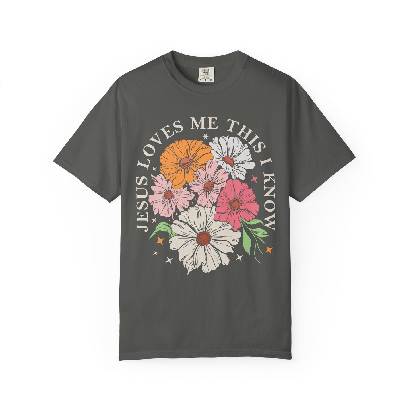 Jesus Loves Me This I Know Comfort Colors Shirt