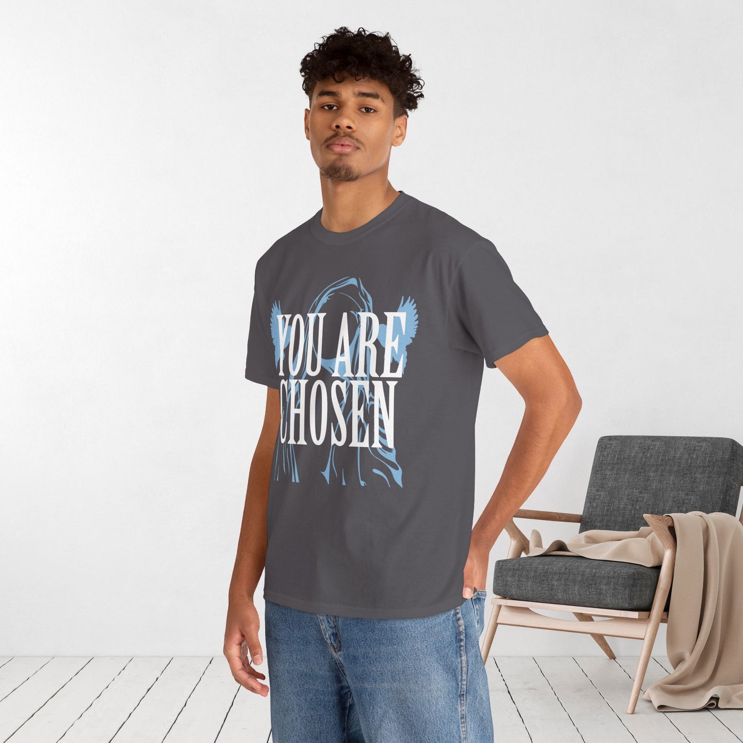 You Are Chosen Heavy Cotton Tee