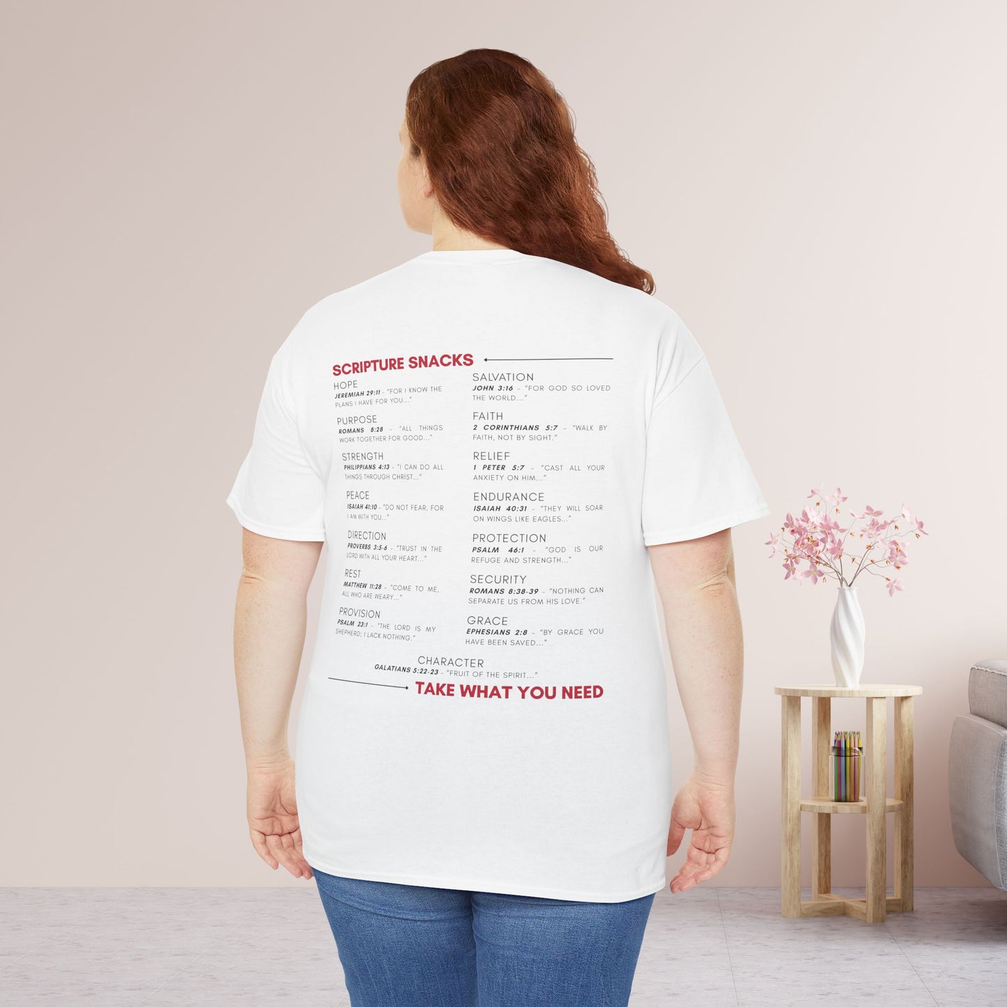 Hungry? Grab a Scripture Heavy Cotton Tee