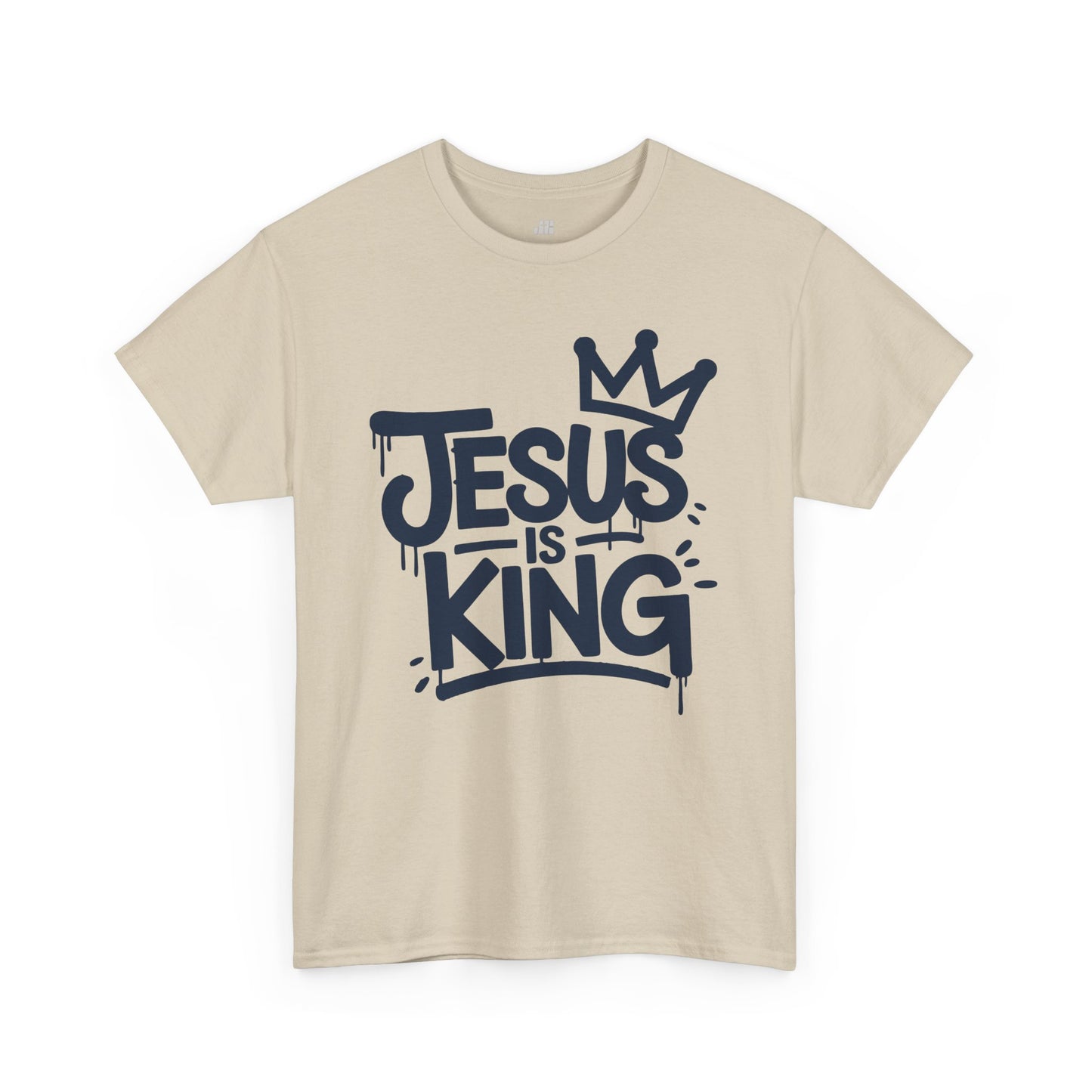 Jesus is King Heavy Cotton Tee