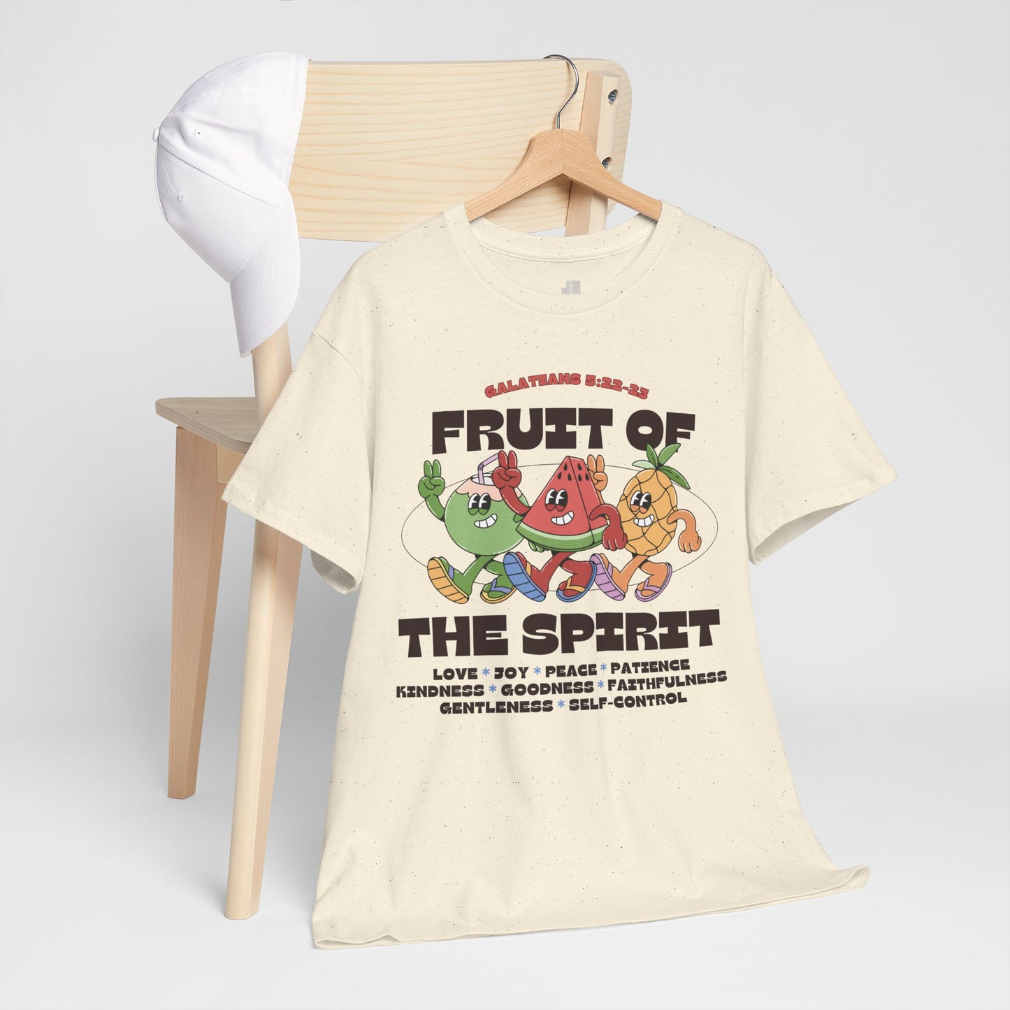 Fruit of The Spirit Heavy Cotton Tee