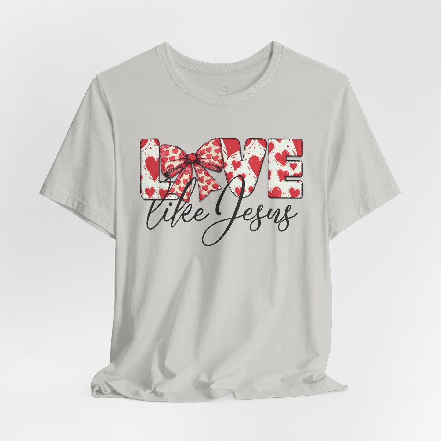 Love Like Jesus Soft Cotton Tee - Christian Shirt