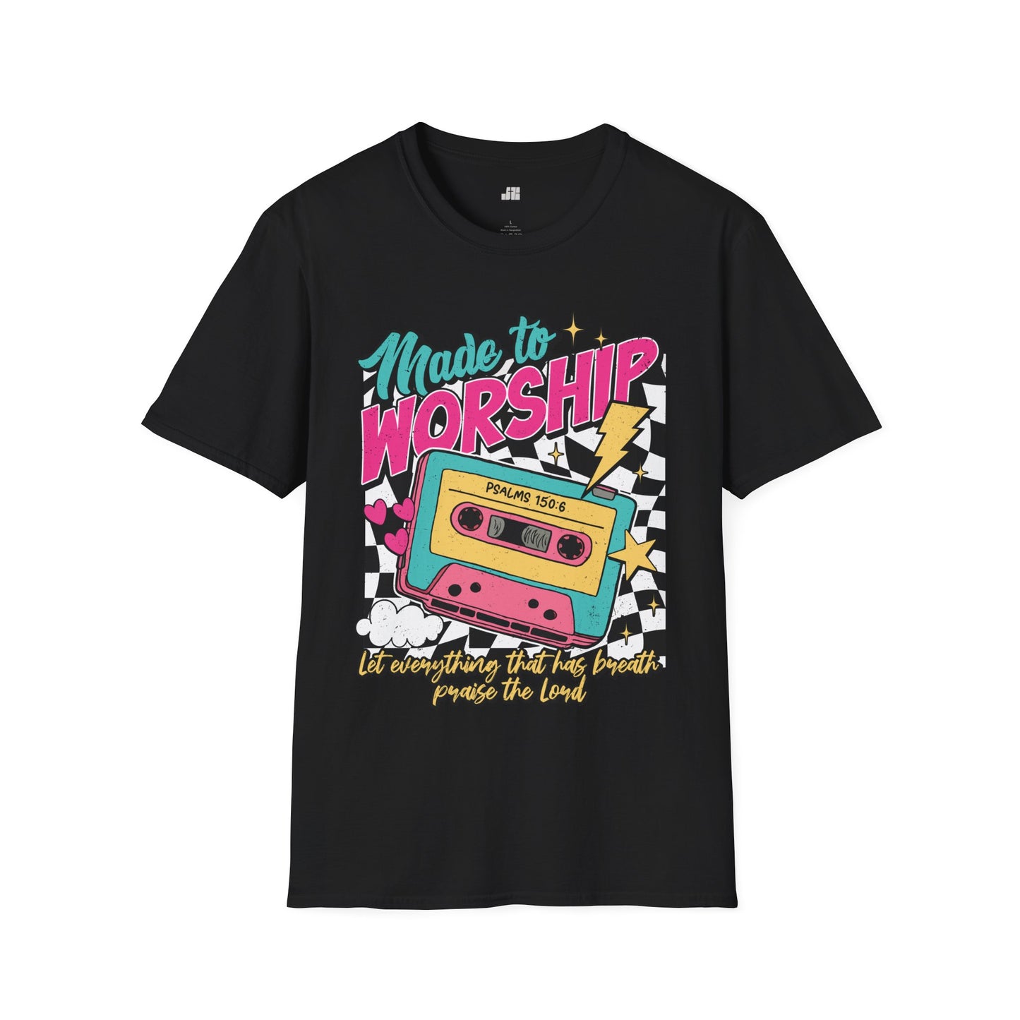 Retro Made to Worship Softstyle T-shirt