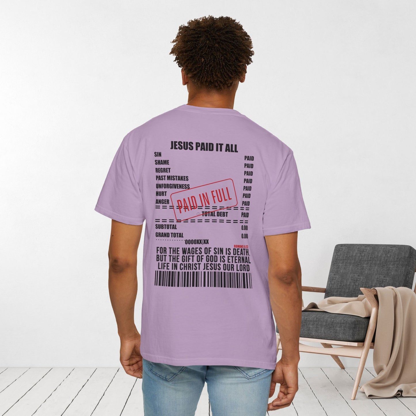 Jesus Paid the Price Comfort Colors Shirt