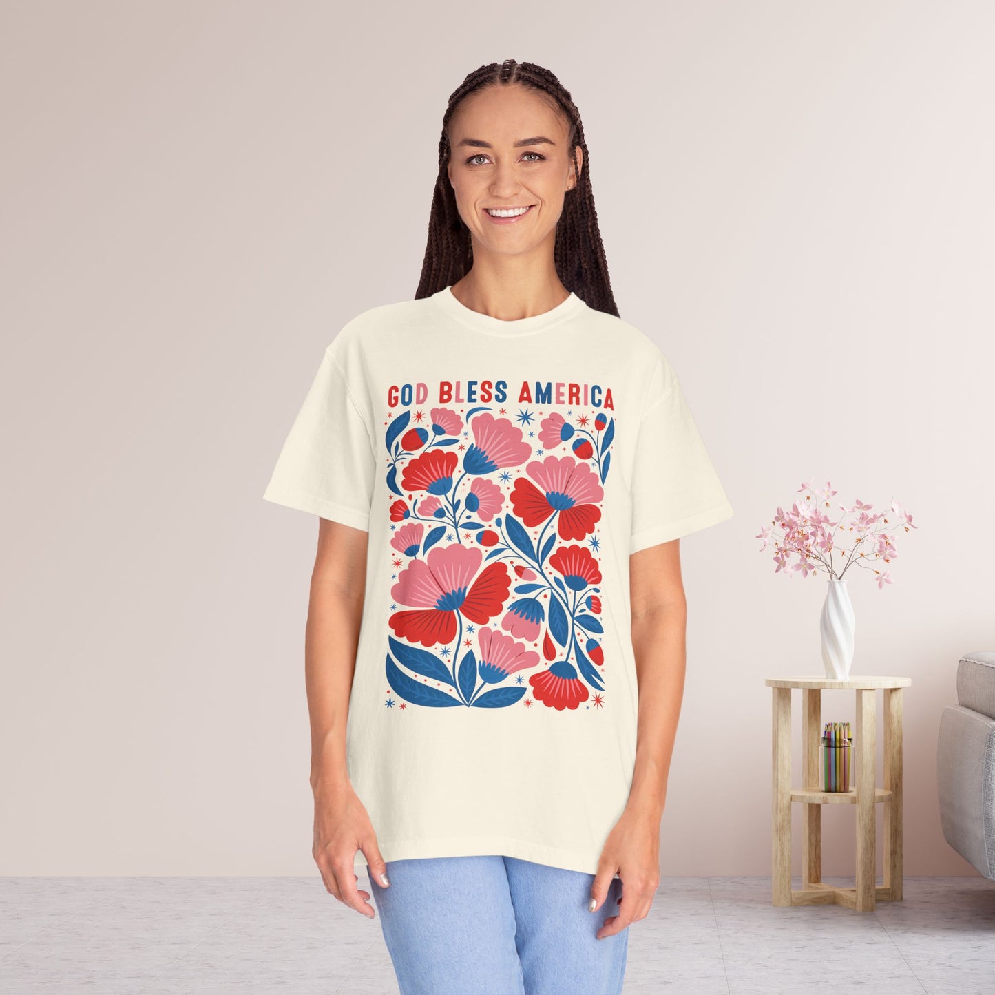 God Bless America Comfort Colors Shirt