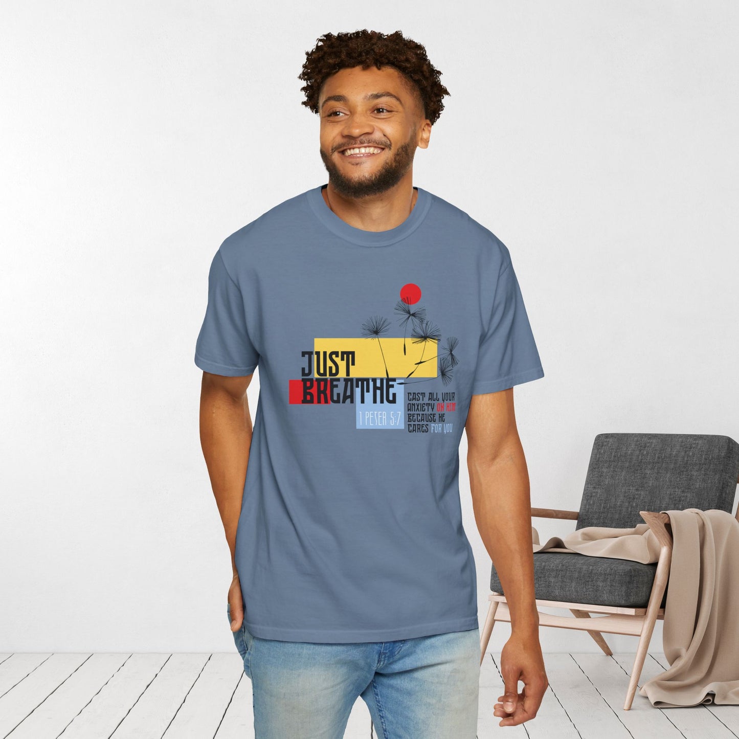 Just Breathe Comfort Colors Shirt