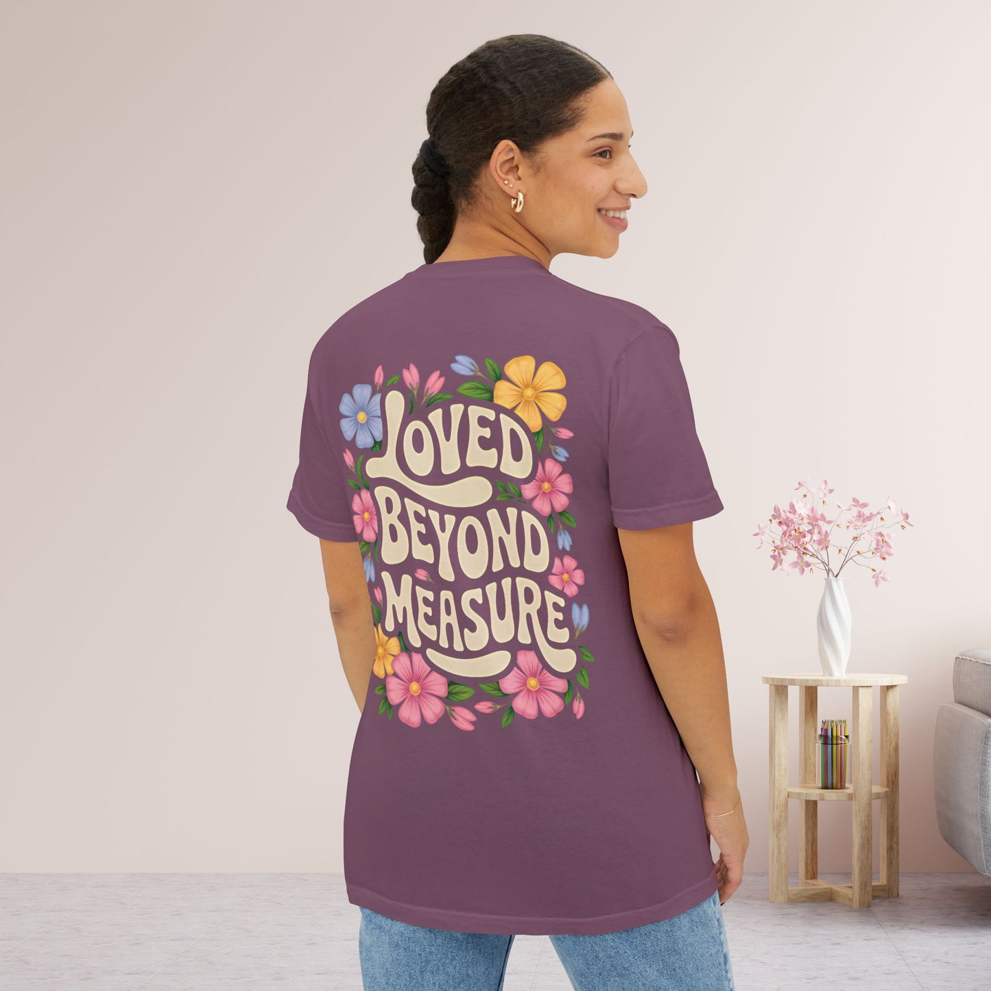 Loved Beyond Measure Comfort Colors Pocket T-Shirt