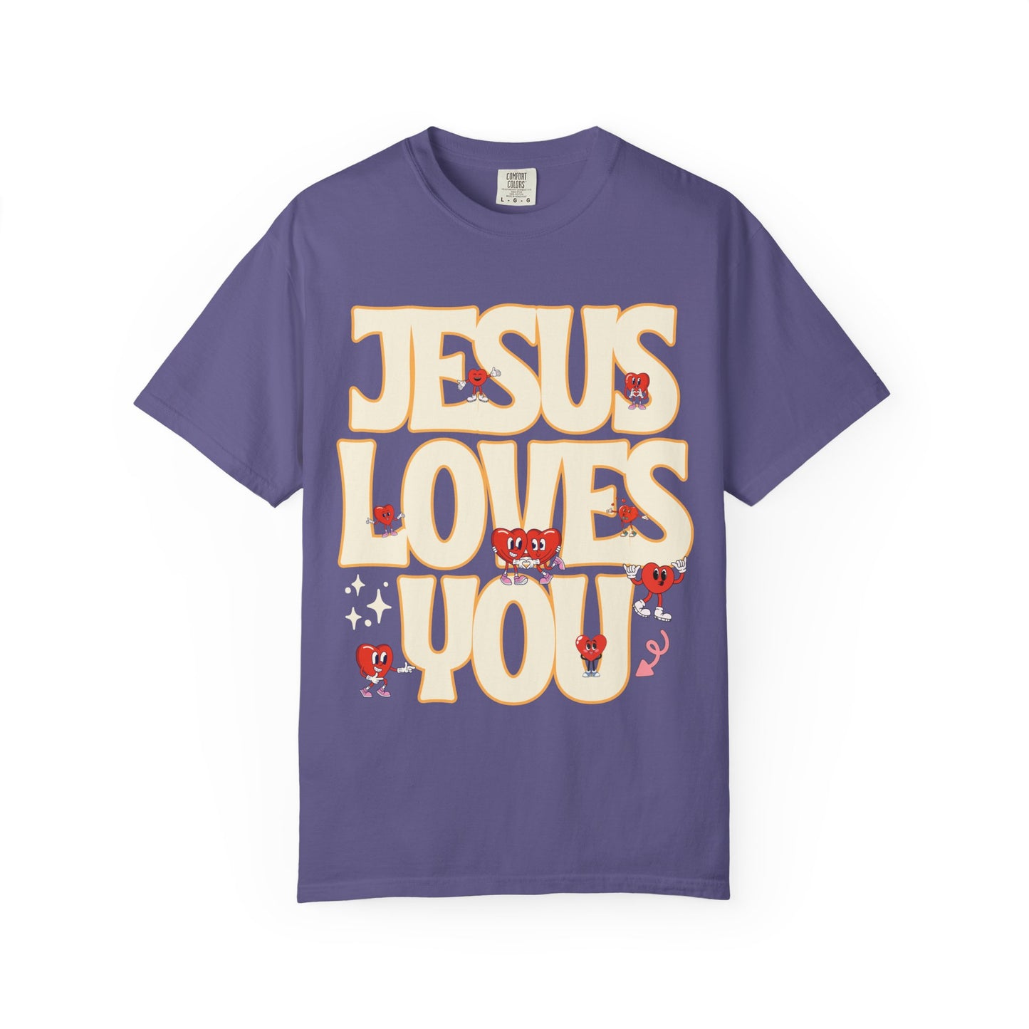 Jesus Loves You Comfort Colors Shirt